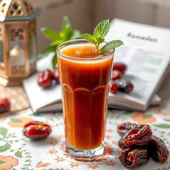 Refreshing Date Juice - Easy Homemade Recipe for Ramadan